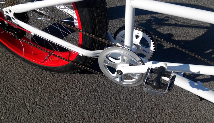 Двухместный велосипед-Тандем с толстыми шинами, 26*4,0, велосипед surrey