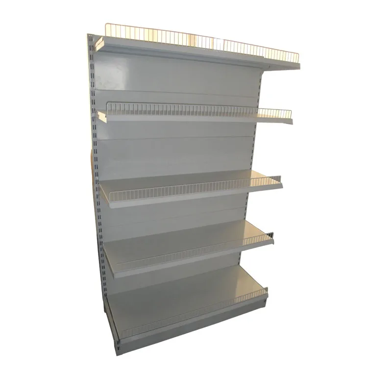 low price China Factory direct sale supermarket gondola shelving