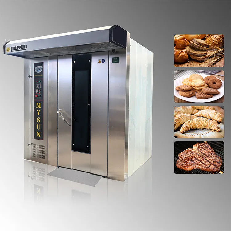
Industrial Bread Making Machines Rotary Oven Pizza Oven Gas 