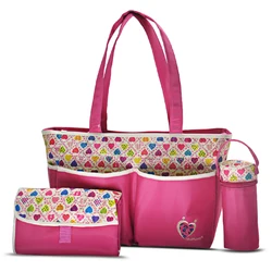 Colorland Special offer Designer Tote Baby Diaper Bag for Mom Deluxe Organizer with Built in Stroller Straps