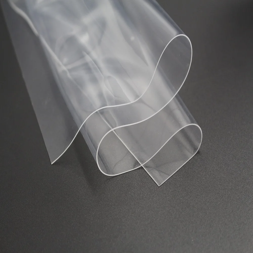 Super Clear Tensile Thin Soft Transparent Medical Grade Silicone Rubber Membrane Sheet Film For Vacuum Press