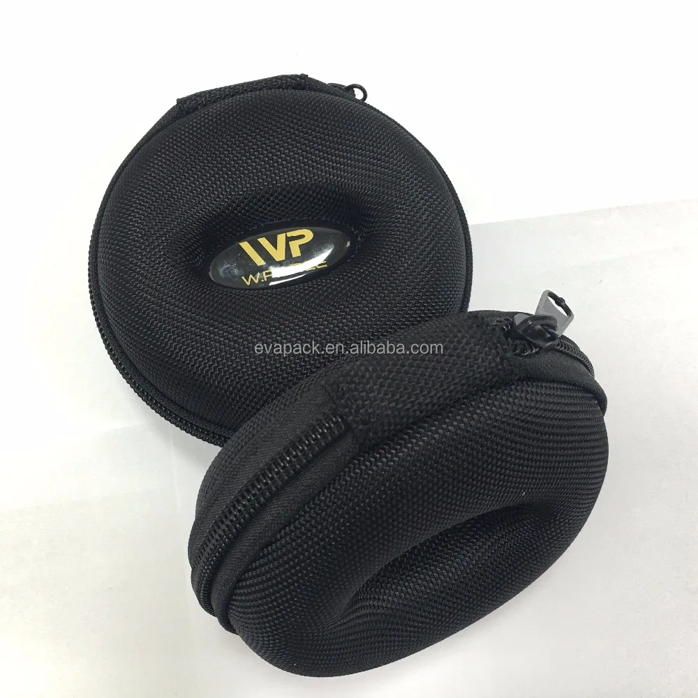 High Quality Round EVA Zipper Watch Box with Custom Logo