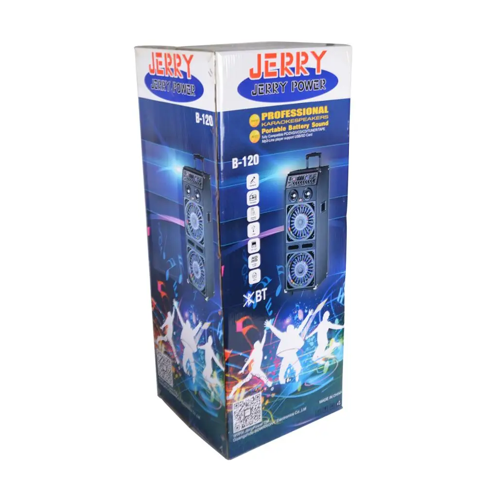 B120 new model good quality factory price 10inch  trolley speaker