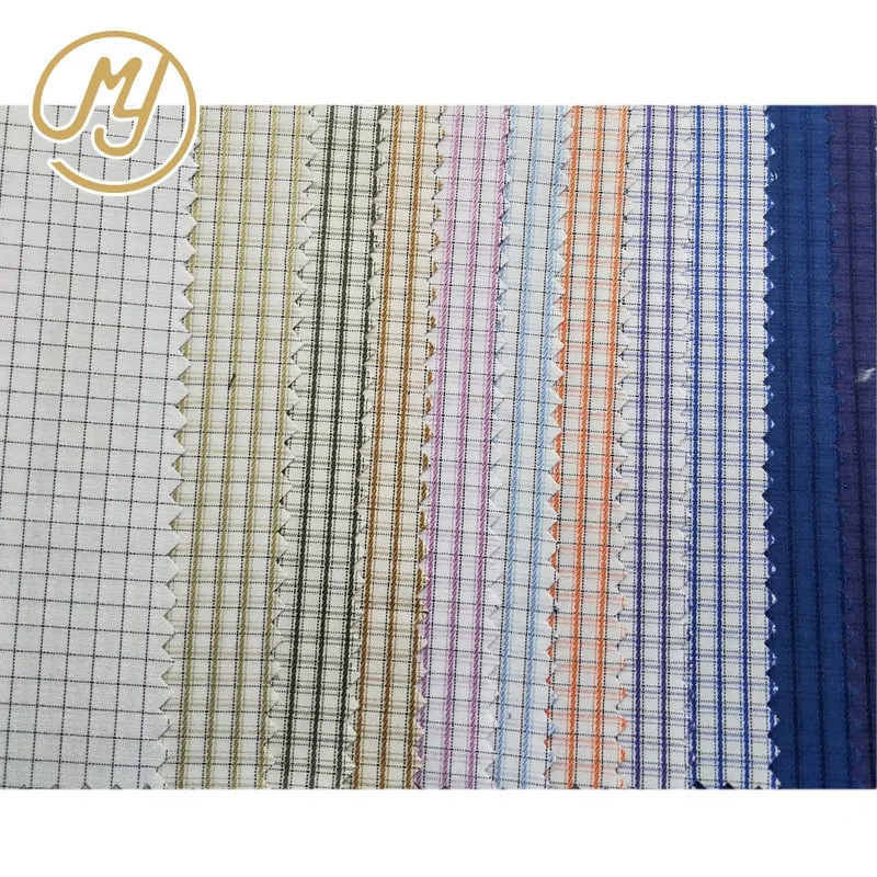 60% T 40% R в наличии, оптовая продажа, тканая рубашка из полиэстера и вискозы