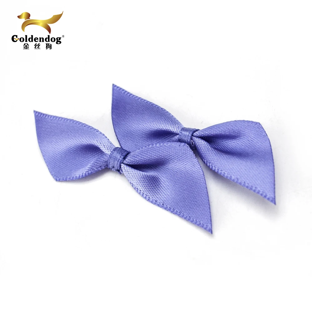 Custom high quality girls underwear sex satin ribbon bow for women