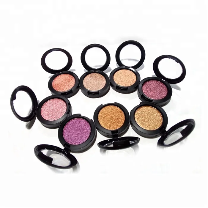 Wholesale Private Label Cosmetics Single Glow Highlight Custom Press Highlighter Makeup