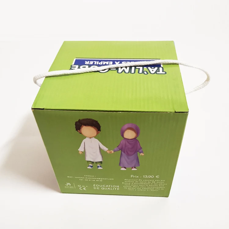 Сделанный на заказ картон 10 штук штабелируемые блоки для детей