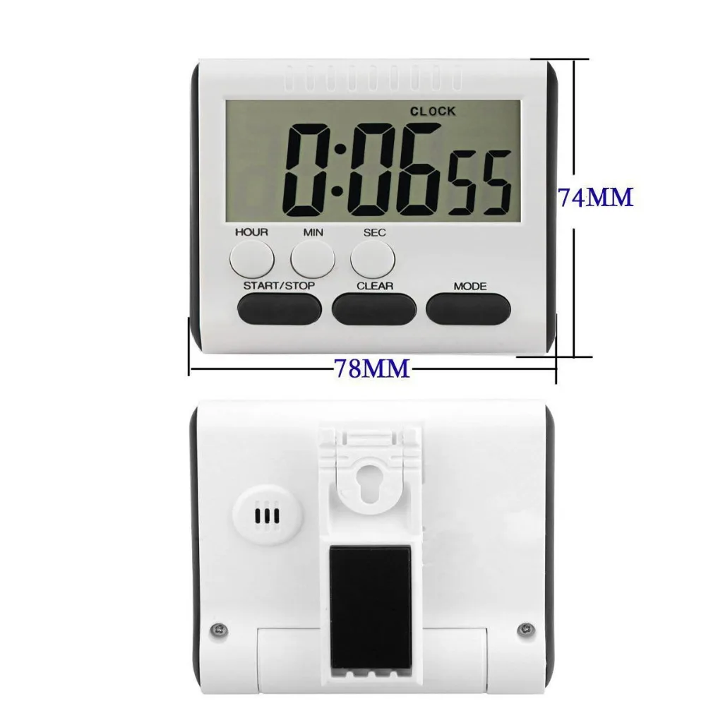 Digital Loud Alarm Clock Timer 24 Hour Clock Timer