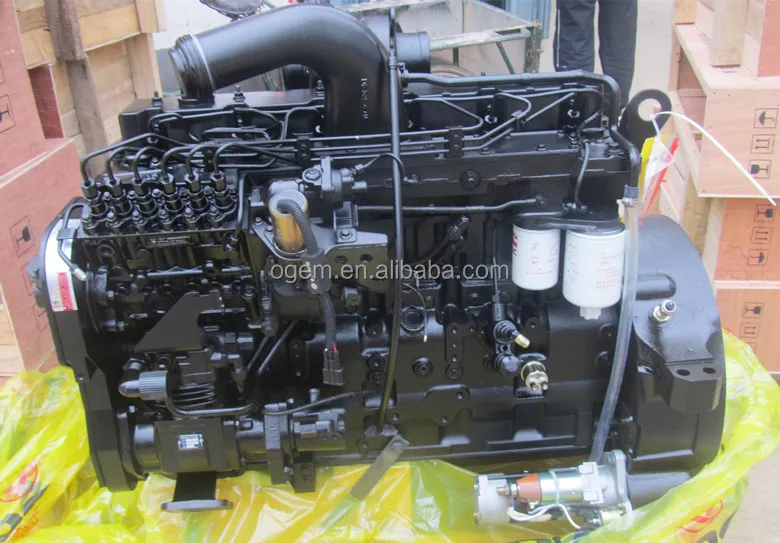 Подлинный поршень из сплава двигателя DCEC 6CT 9L ISC QSC Cummins 5255218 5302254