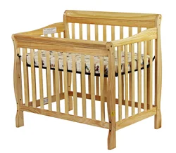 Big Solid New Zealand Pine Wood Baby Bed Wooden Cot Models Baby Sleeping Crib