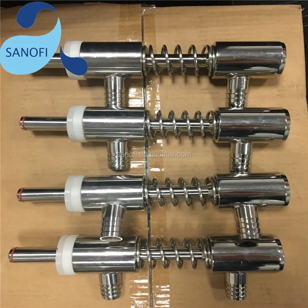 water/carbonated drink/juice filling machines filling nozzles, spare parts for filling machine