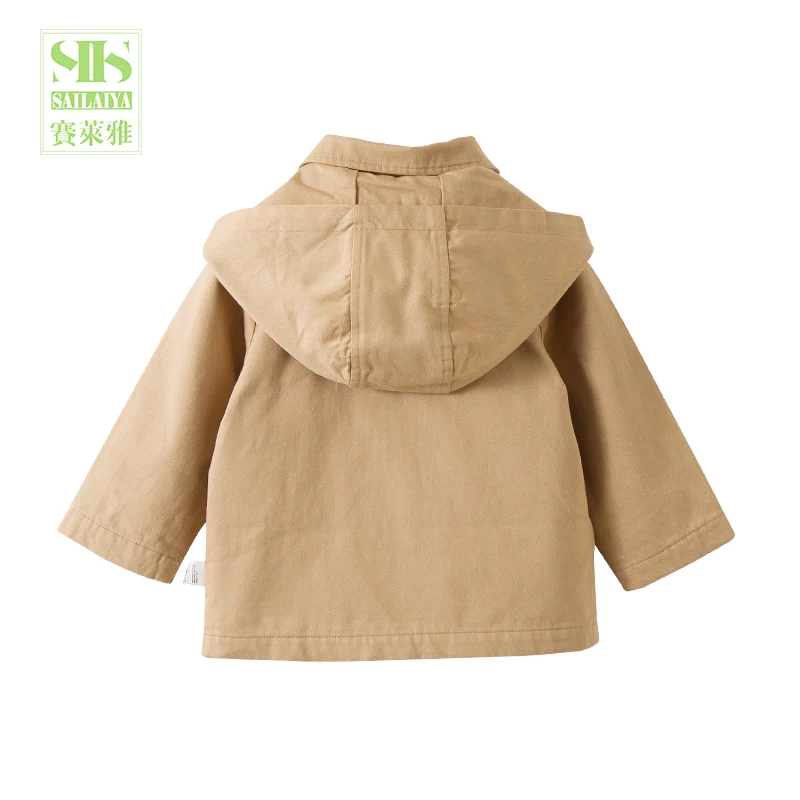 
Baby Spring Autumn wearing coats Children Clothing Kids Jackets Infant Toddler Jacket Outwear with hood 