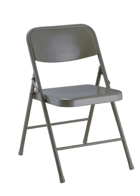 JUSTHOME Metal Frame Home Office Study Students Folding Chair With Fabric Padded