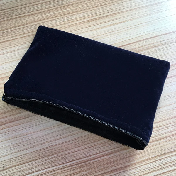 New Products 2021 Velvet Zipper Cosmetic Bag