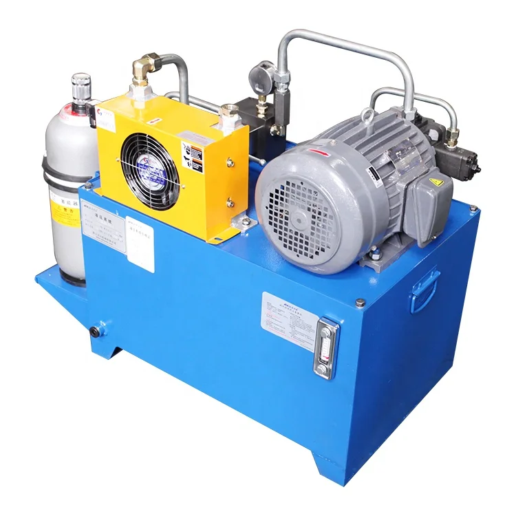 220v 380v hydraulic power pack units system price with accumulator