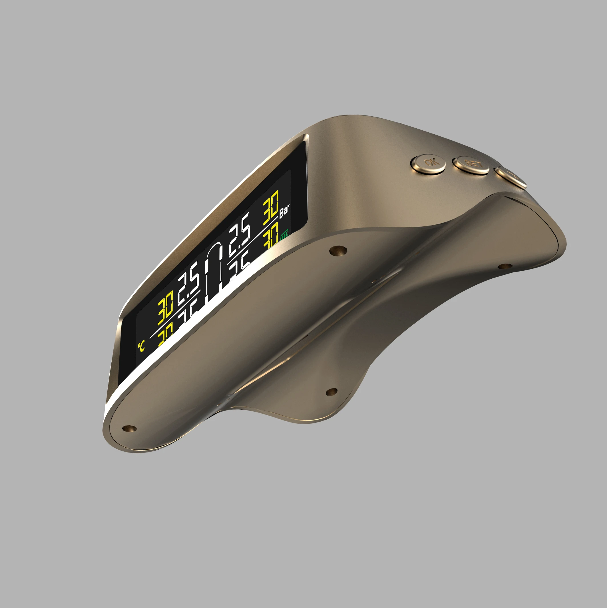 tpms monitor truck 120psi tpms 4 external or internal sensor wheel tpms for bus,trailer, trucks,car