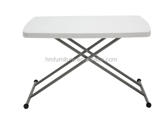 Portable folding laptop personal table