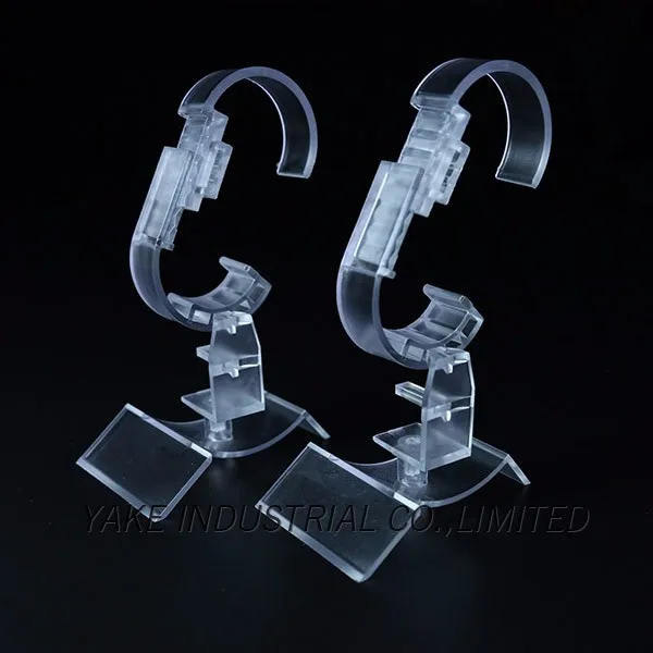 Wholesale acrylic plastic watch display box for watch holder stand
