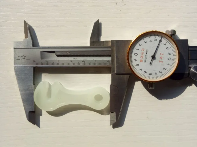 Glow in the Dark Plastic Rope Buckle with 7.5mm Hole for Outdoor Camping Climbing & Tours