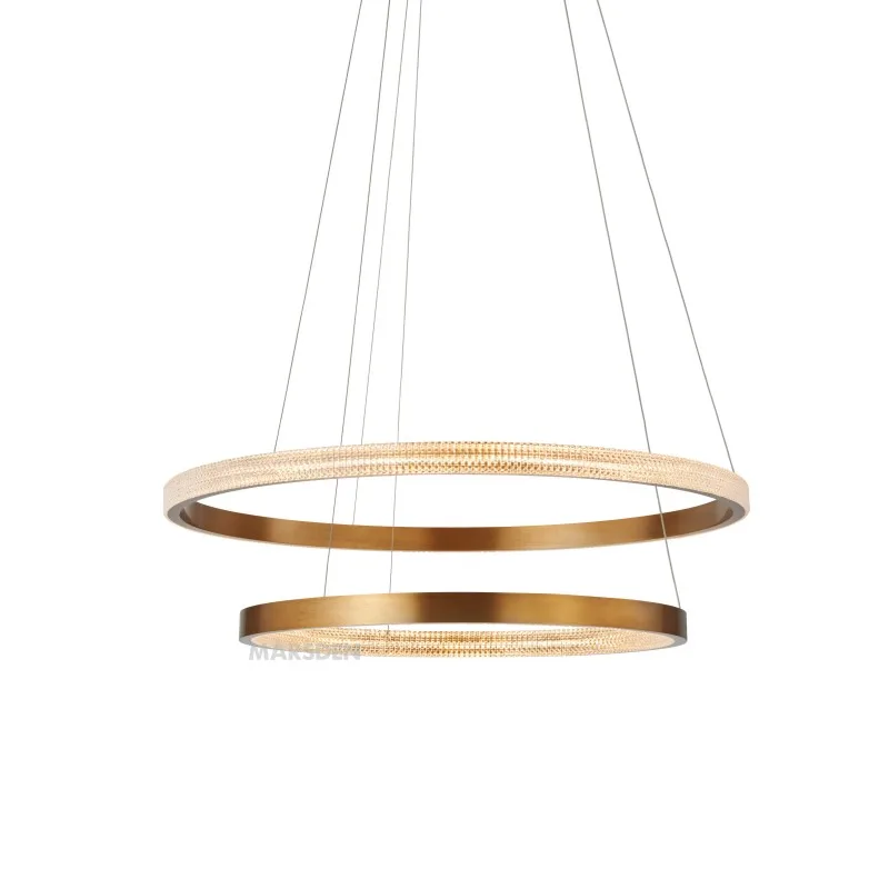 MARSDEN modern fashion led ring customized pendant lamp lightning lamps pendants chandeliers