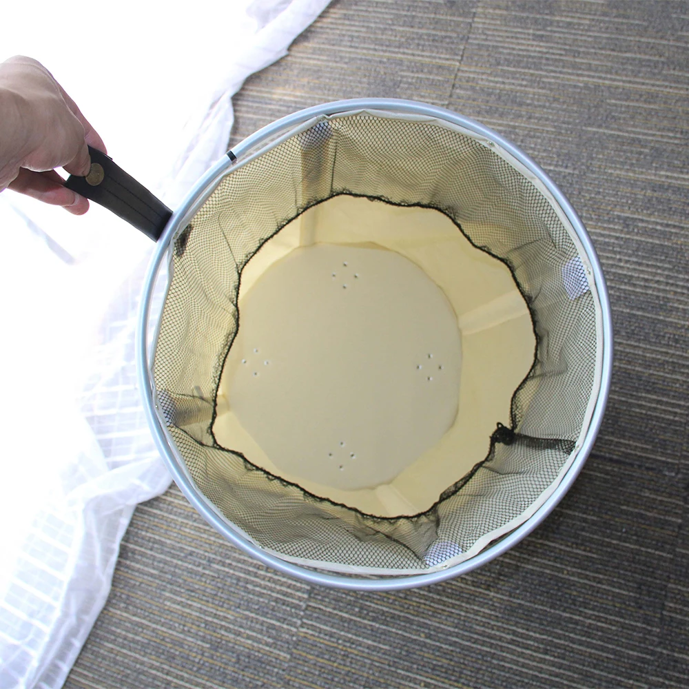 New Arrival Tall Cylinder Waterpoof Laundry Basket With Pop Up Mesh