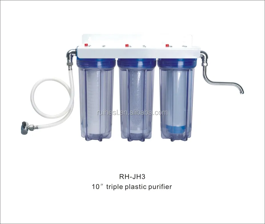 
three stage alkaline water filter high quality home pure water filter 