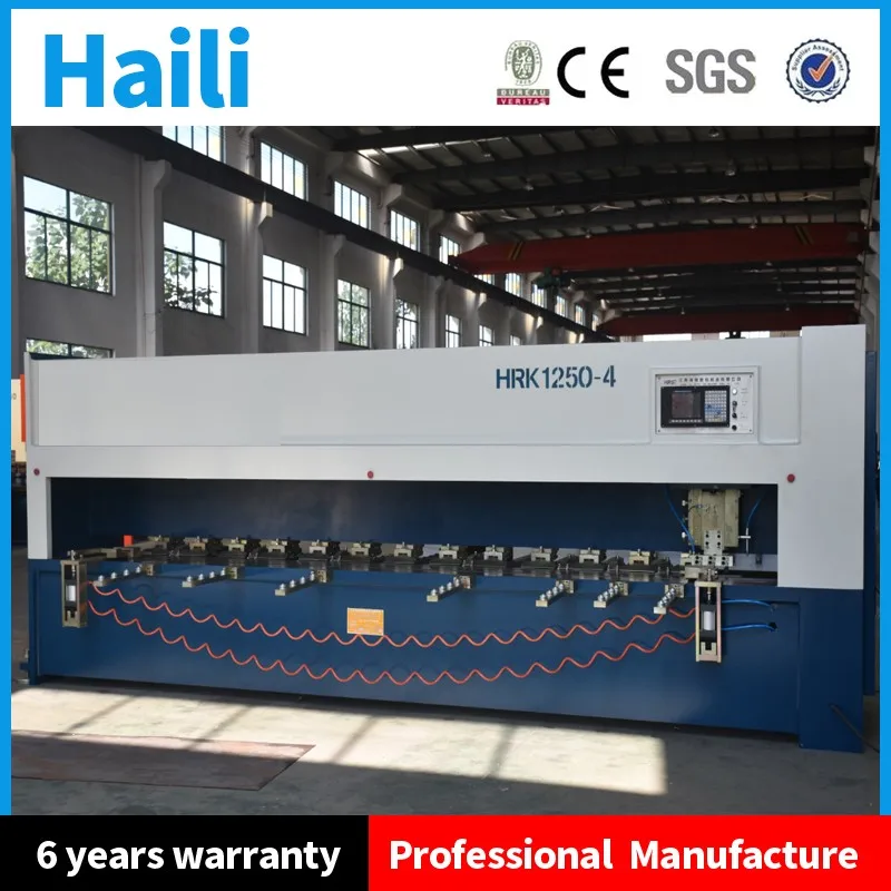 
CNC hydraulic 6000mm v groove bending machine 
