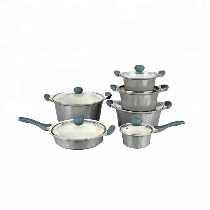 Die-Cast Aluminium Cookware Set Non-Stick With Induction Bottom