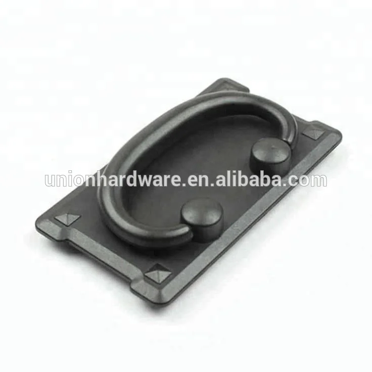 Vintage door handle Oil Rubbed Bronze Zinc Alloy Square Drawer Handles and knobs square pull