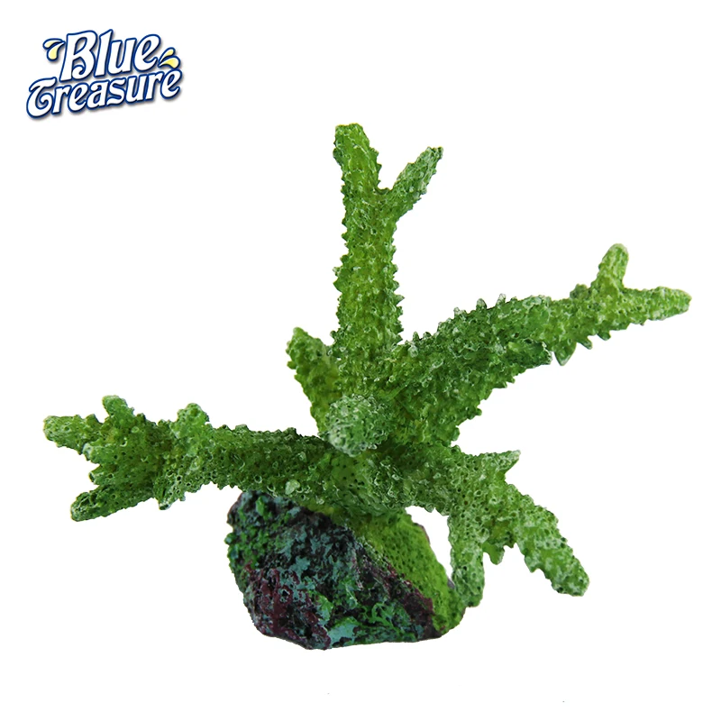 Well designed Blue Treasure marine aquarium handmade resin reef corals