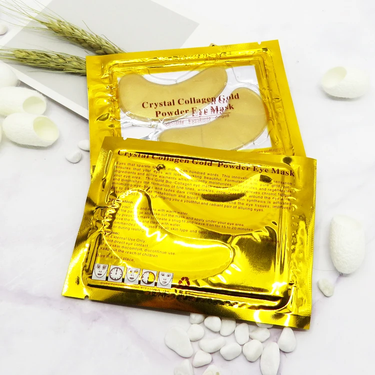 Balala Private label 24k gel pads gold collagen under gel eye mask