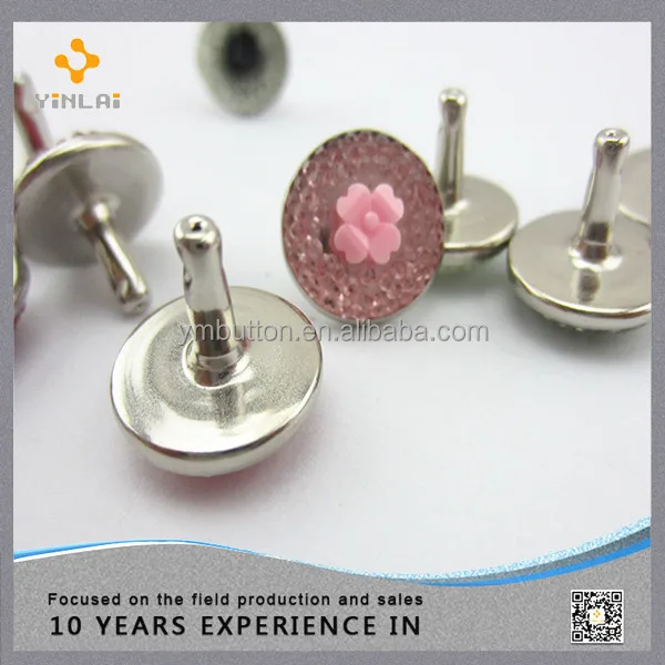 Lovely Flower Crystal Rivet For Garment