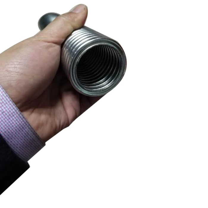 Male and female thread One/ two layer braided stainless steel hose metal flex pipe