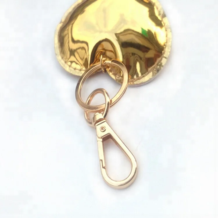 2024 hot sale elk shape reflective keychain for Christmas