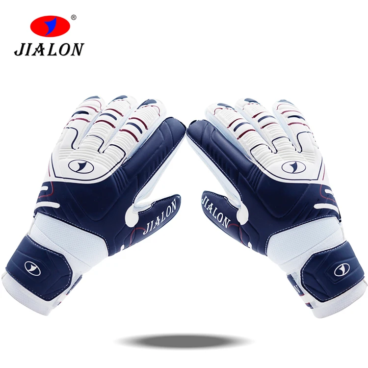Soccer sport hand protect goalkeeper gloves fingersave latex goalkeep gloves