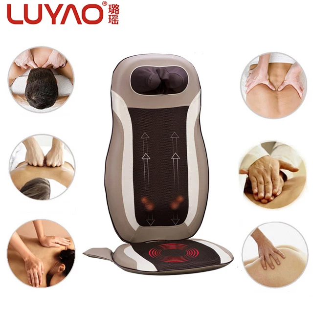 Luyao LY-803A-2 Shiatsu chair massage pad , cushion massaging machine