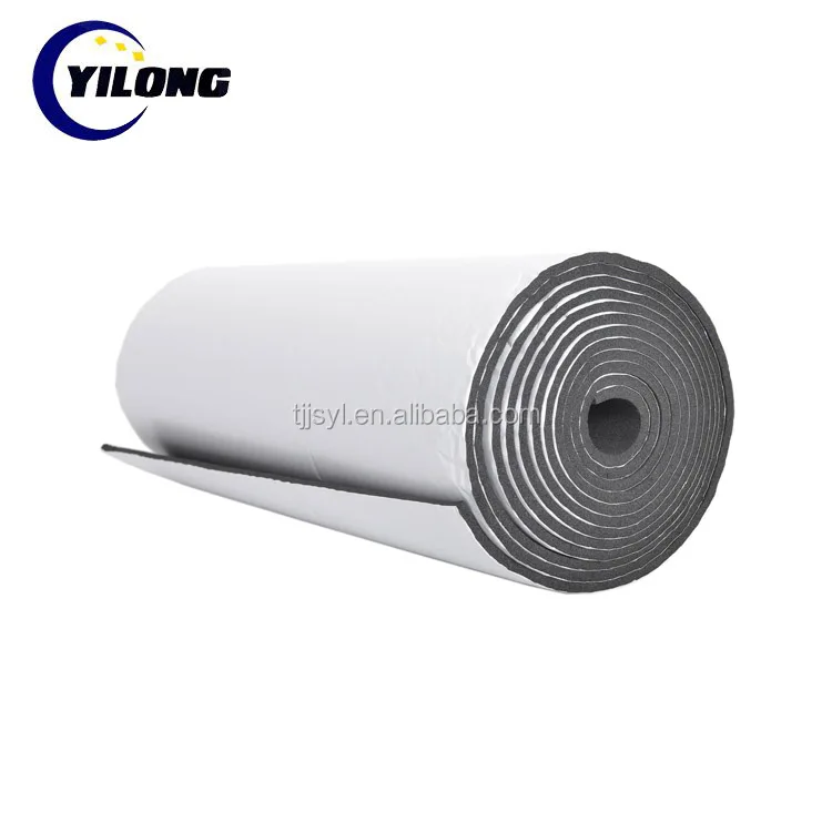 Foil liners sound deadening mat foam rubber pad roll material