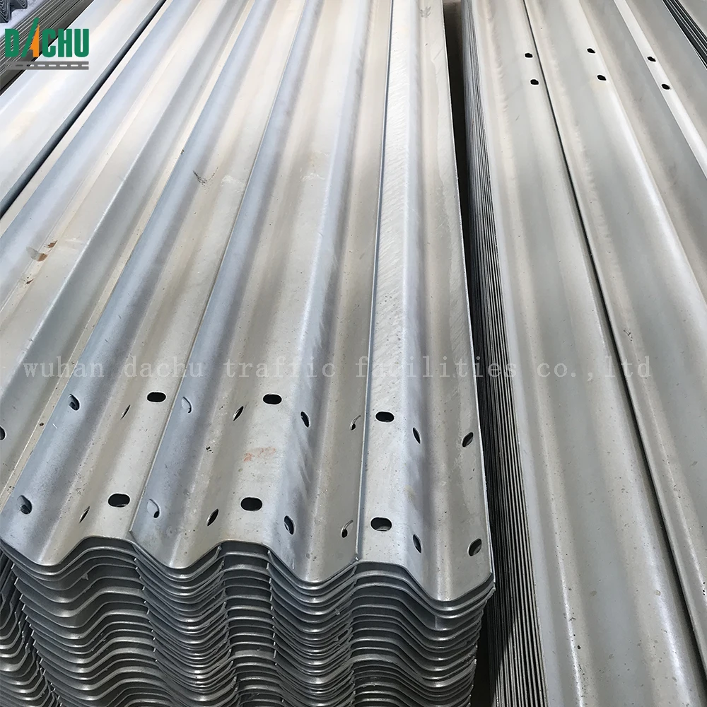 Road Safety Galvanized Steel Highway Guard Rail China Manufacturer