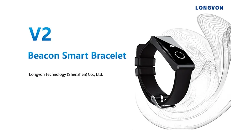 2020 Longvon NFC smart watch Blood Pressure fitness tracker heart rate Monitor Lora smart Bracelet 13.56mhz Intelligent wrist