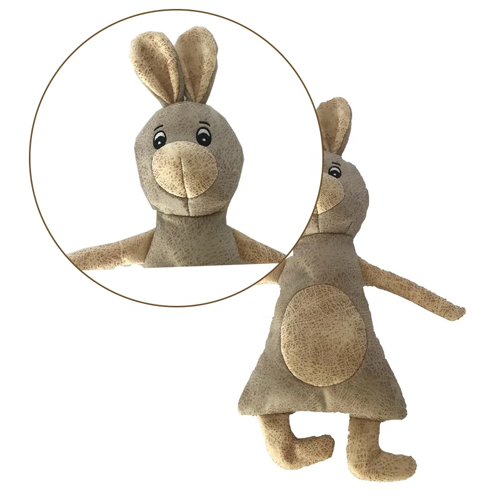 
Wholesale Suppliers Durable Suede Rabbit Squeaky Pet Dog Chew Toy 