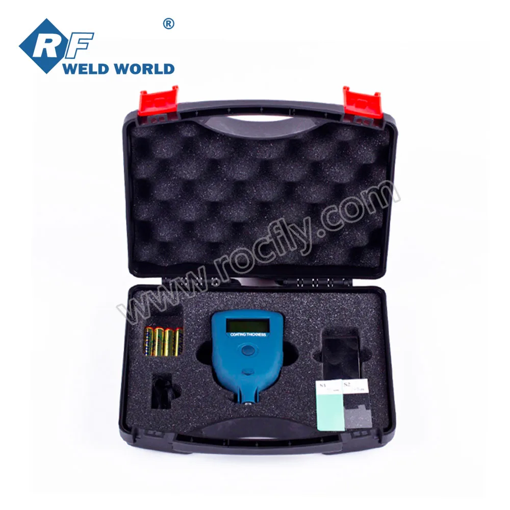 CTG-250 Coating Thickness Gauge High Precision Meter Magnetic and Non-magnetic 0-1500um