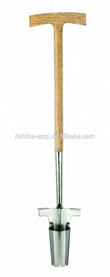 
Stainless steel Garden Professional Cultivator Tools with FSC Wood Handle, Dutch hoe/leaf/soil rake/ edging knife 
