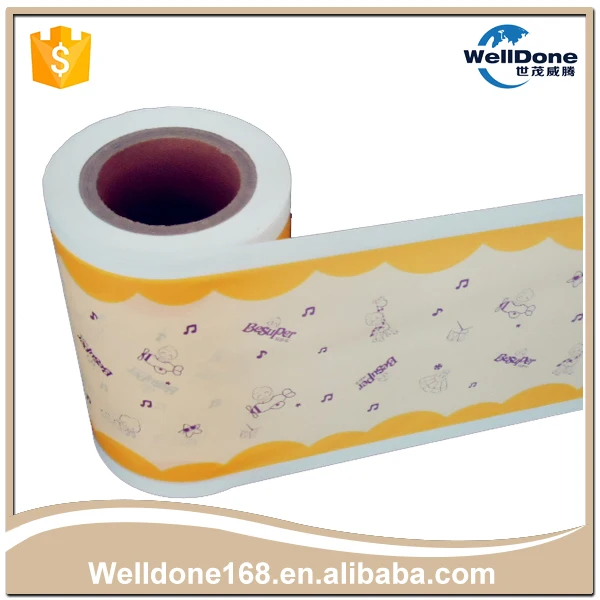 Новый б детские пеленки сырья пэ пленки с самым лучшим ценой