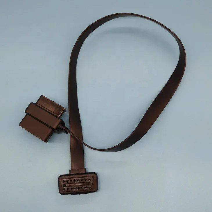 16P OBDII OBD2 T сплиттер Тип соединителя плоский Удлинительный кабель