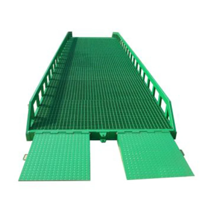 
10 tons Warehouse Truck Mobile Container Loading Dock Ramps Manual 