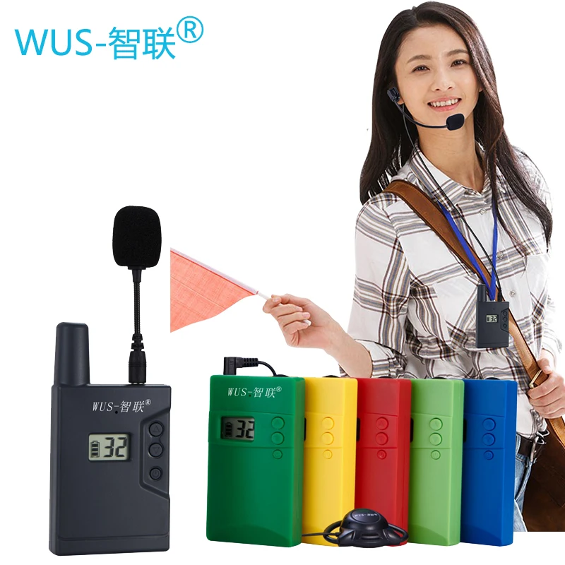 Wireless Audio Guide System / Simultaneous Translation Device / Tour Equipment / Anti-interference Receiver And Transmitter
