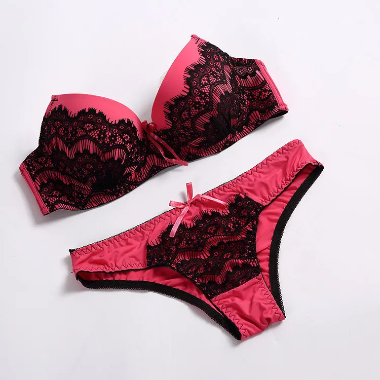 Sexy Mature Cute Lace Bra Set Hot Girls Sexy Bust Women Cotton Striped Push Up Bra