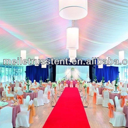 Clear Span Ceiling Lining Wedding Marquee Tent Outdoor Party Canopy Tents For Events barnum