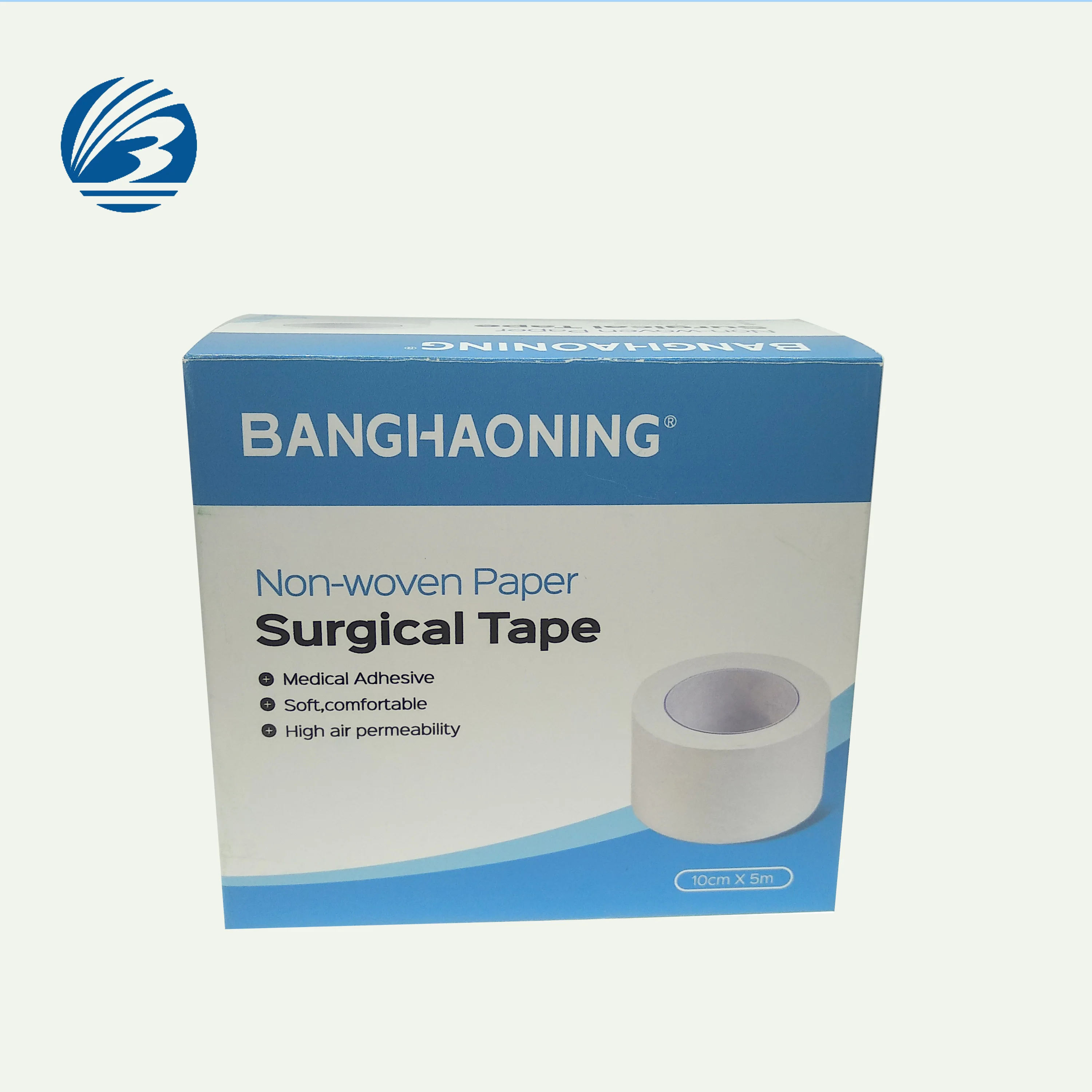 10cmX5m Easy Tear Adhesive Non-woven  Paper acrylic glue medical tape first aid tape Surgical  Micropore Tape