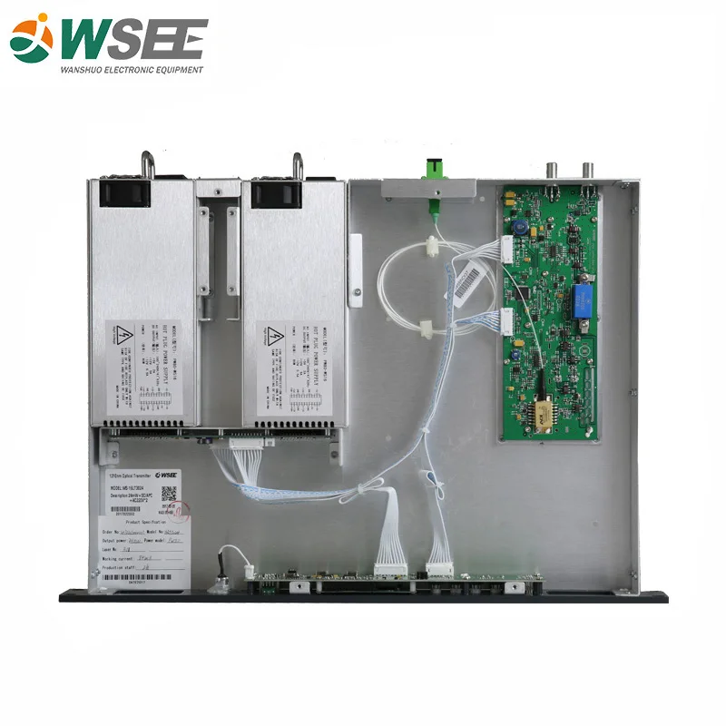 1310nm RF port cable tv broadcast transmitter